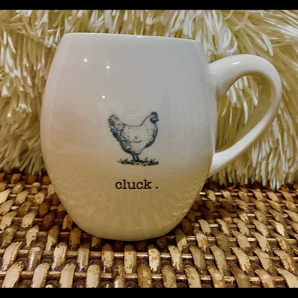 Rae Dunn Farm Line Cow,Chicken,Pig Mug - Picture 3 of 4
